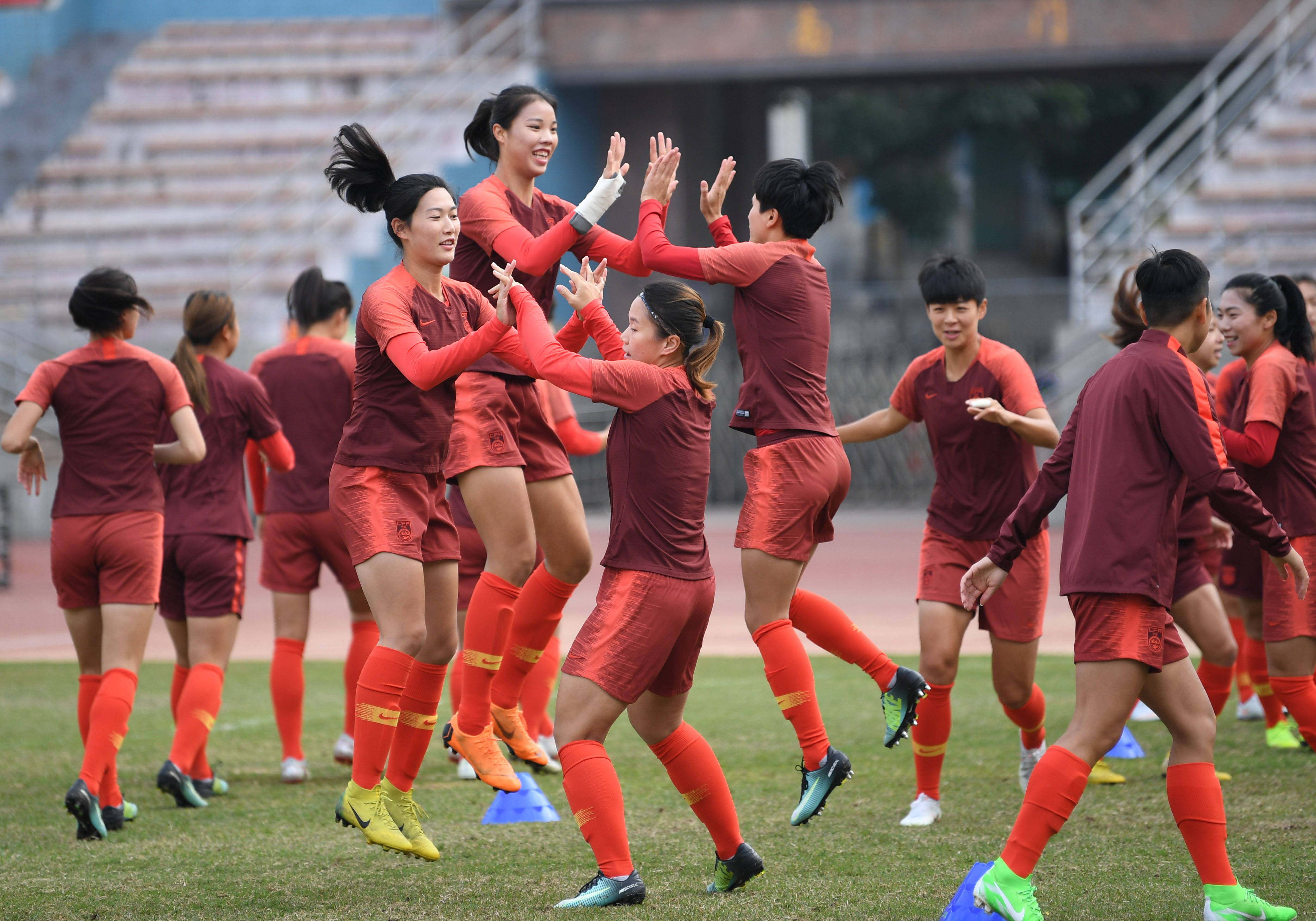 关于韩国女足实力突出，备战下一轮比赛的信息