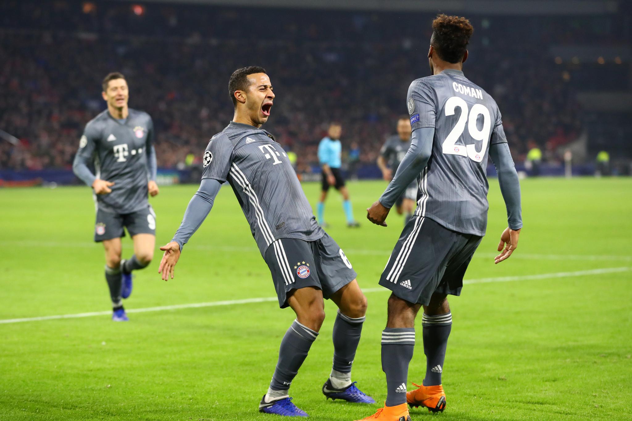 关于阿贾克斯大胜拜仁,晋级前景一片光明的信息 关于阿贾克斯大胜拜仁,晋级前景一片光明的信息