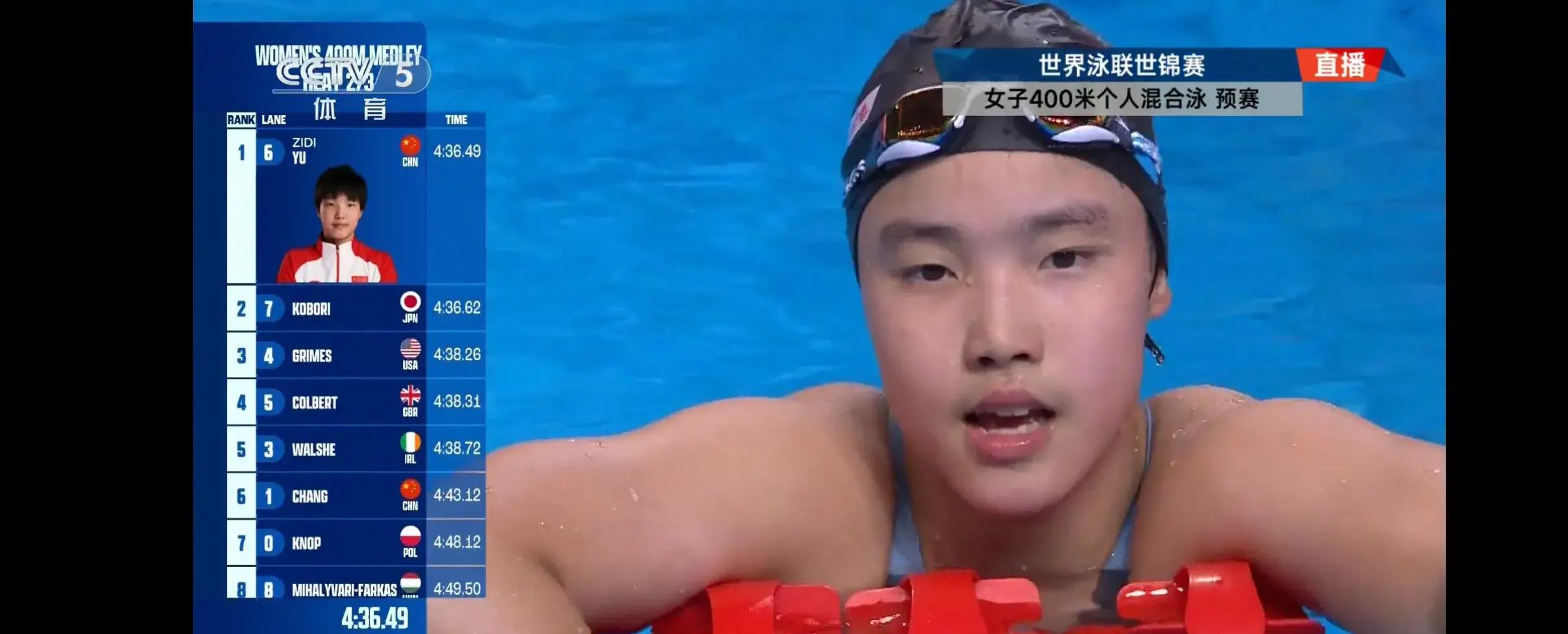 包含斯洛伐克选手勇夺女子400米混合泳银牌的词条